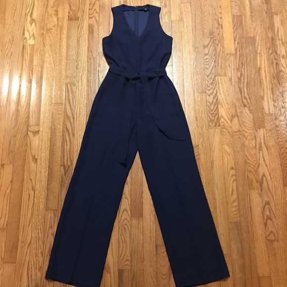 Banana Republic Navy Blue Jumpsuit Size 